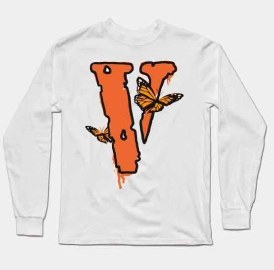 Vlone Butterfly Long Sleeve T-Shirt close