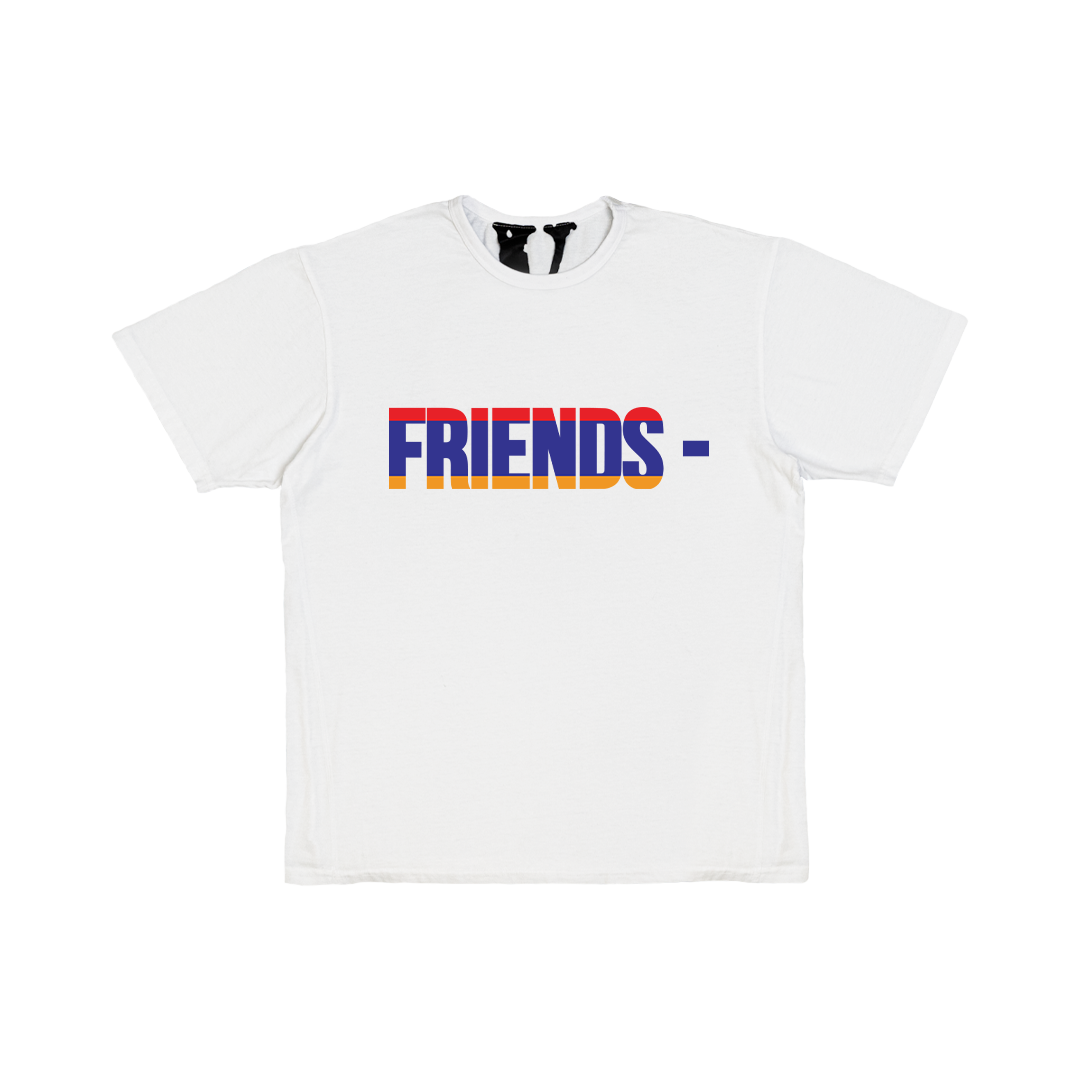 FRIENDS - ARM T-SHIRT - WHITE front