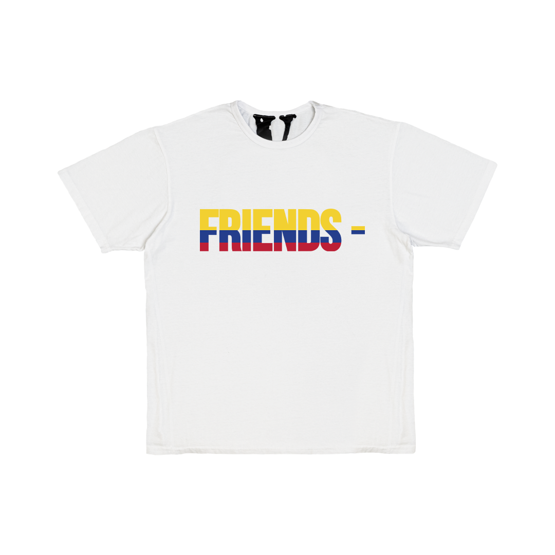 FRIENDS - COL T-SHIRT - WHITE FRONT